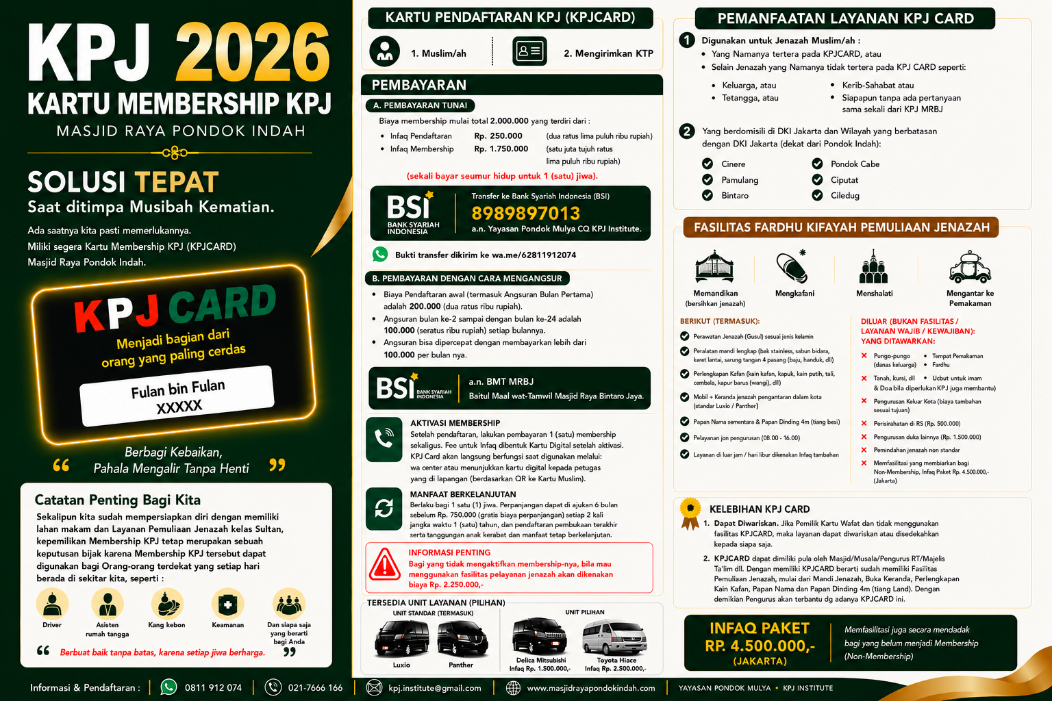 Brosur KPJ Card 2026